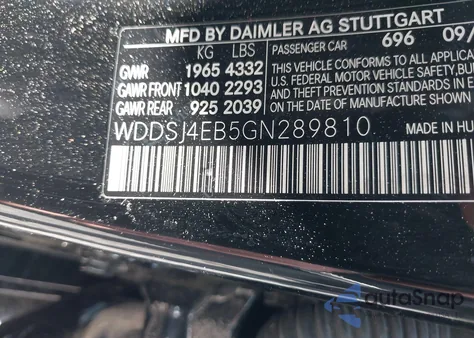 2016 Mercedes-Benz Cla 250 z USA, uszkodzony, nr VIN WDDSJ4EB5GN289810